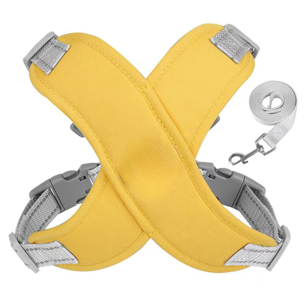 Arnés de cuerda de tracción para perros de mascotas - transpirable y seguro