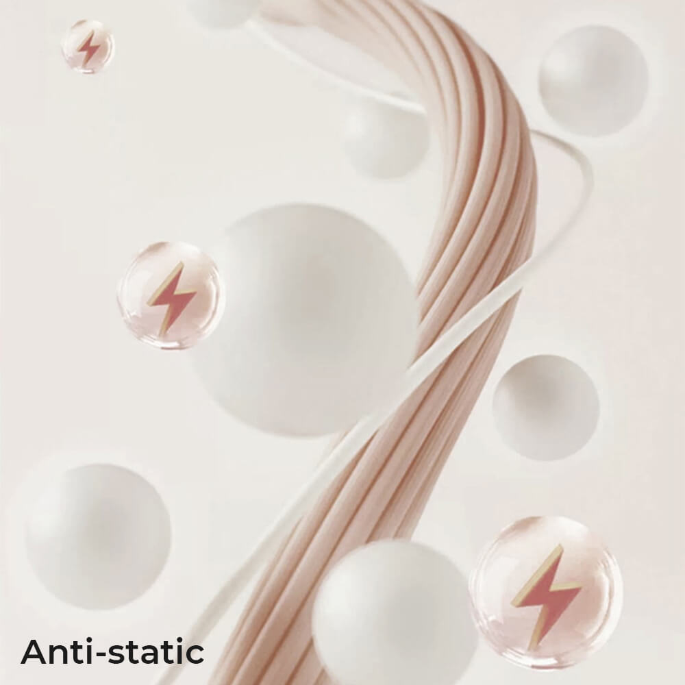 Luxuriöses flaches Laken aus weichem Kaninchenfell mit Farbverlauf