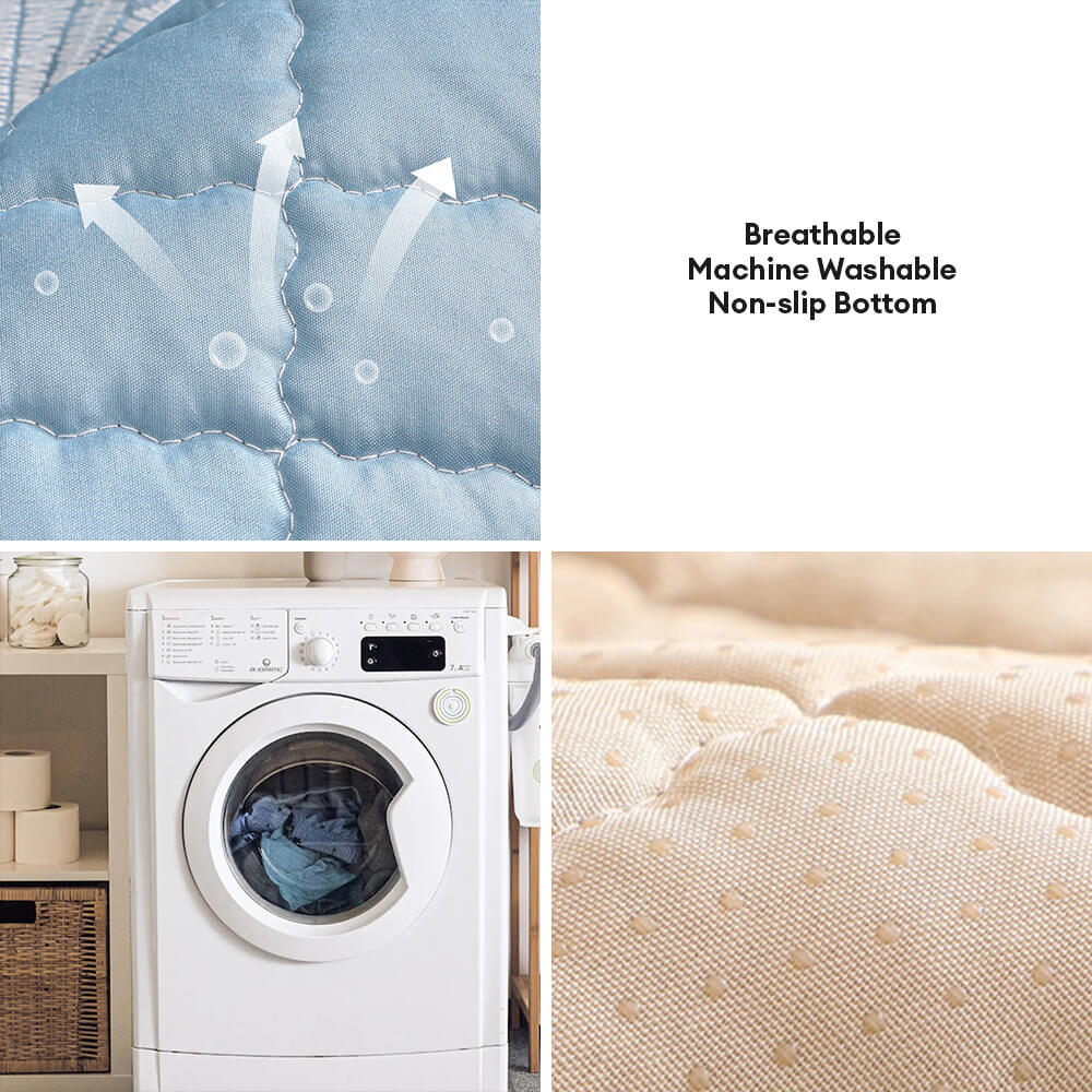 Cubierta de sofá de bordado de encaje acolchado de lujo