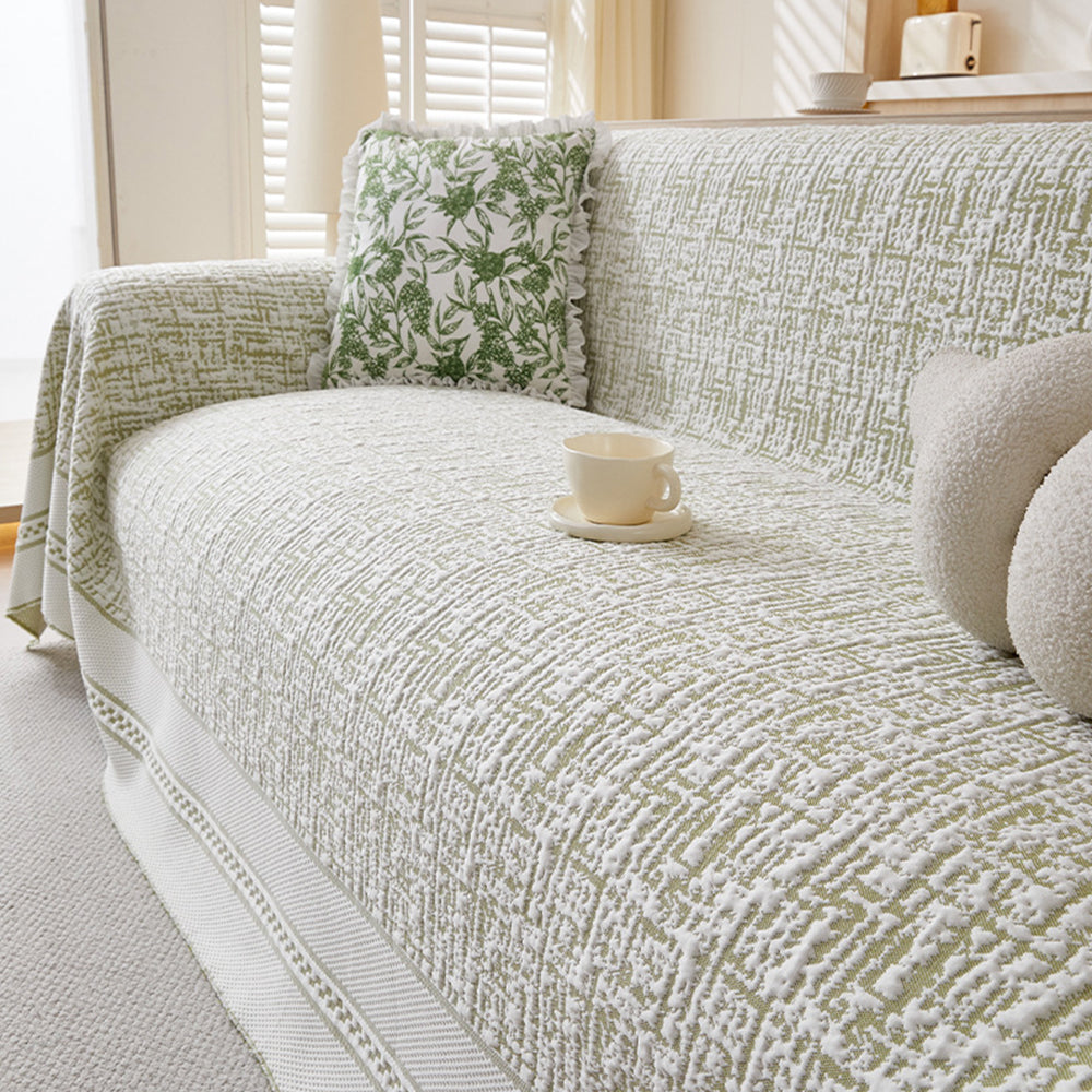 Housse de canapé universelle en soie glacée Four Seasons