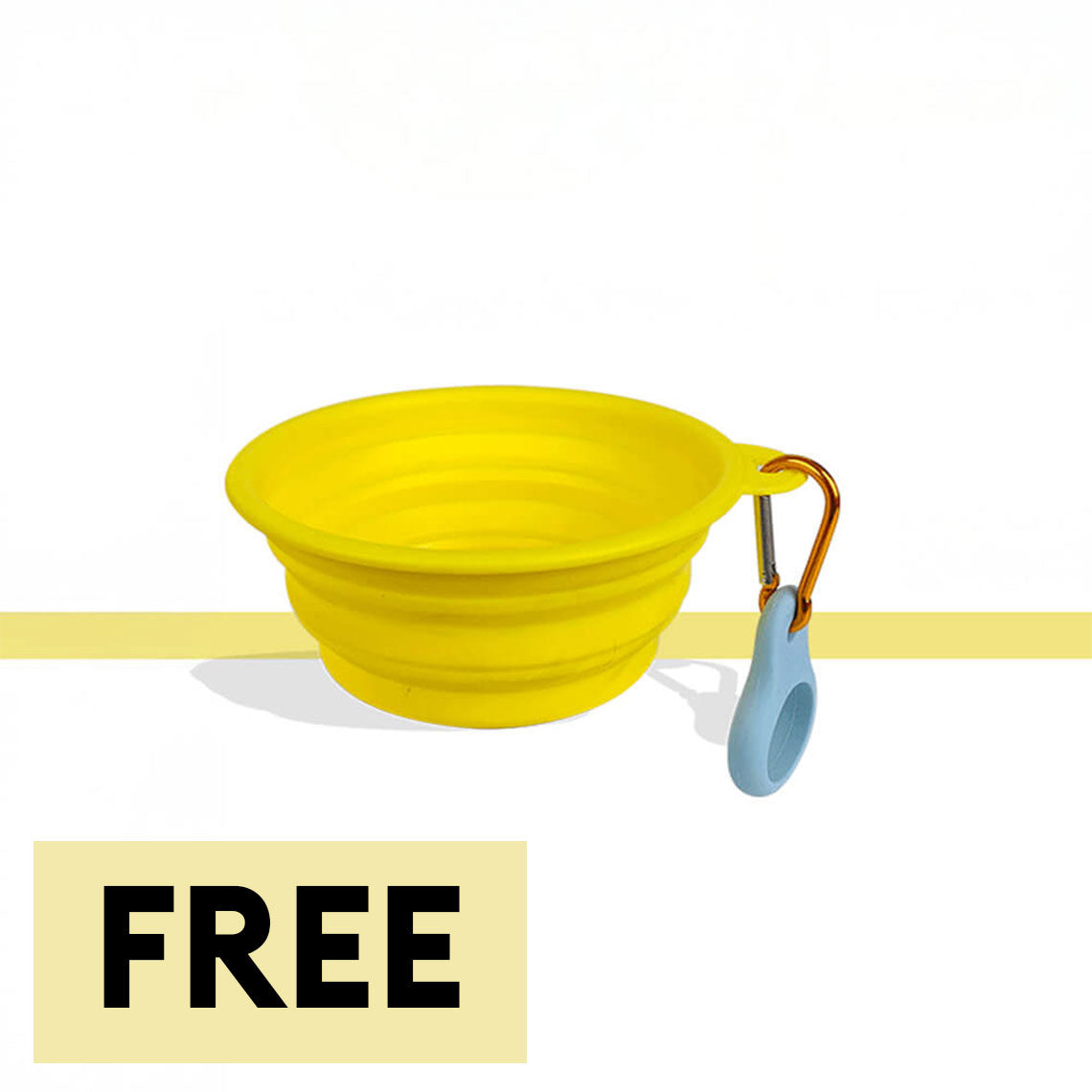 Comedero portátil de silicona plegable y expandible para perros & Cuencos de agua