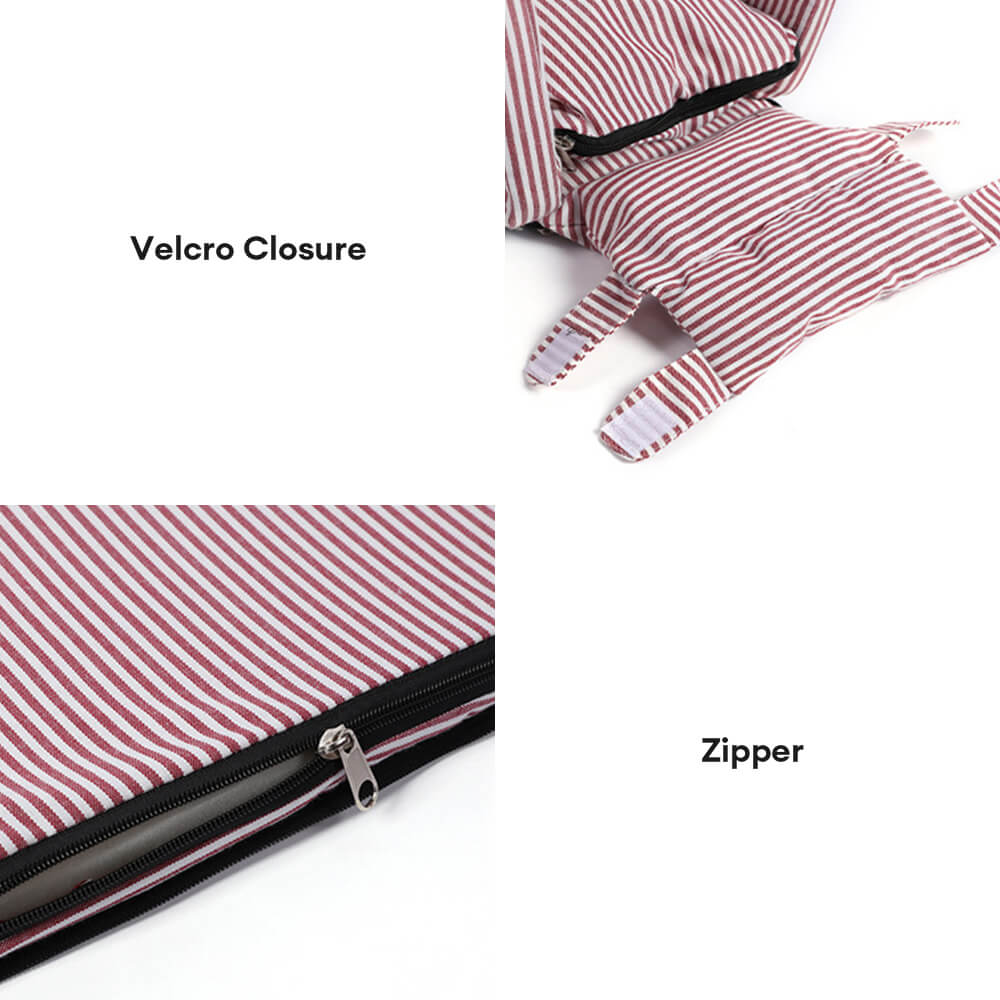 Elegante asiento de seguridad para perros de viajes portátiles a cuadros