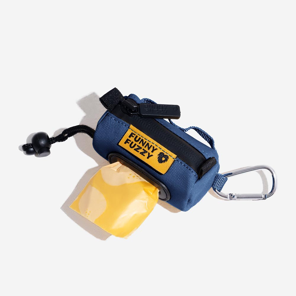 Dispensador de bolsas de caca de correa impermeable FunnyFuzzy - Flexi Walker