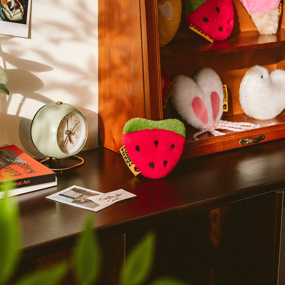 FUNNYFUZZY Plush Squeaky Dog Toy