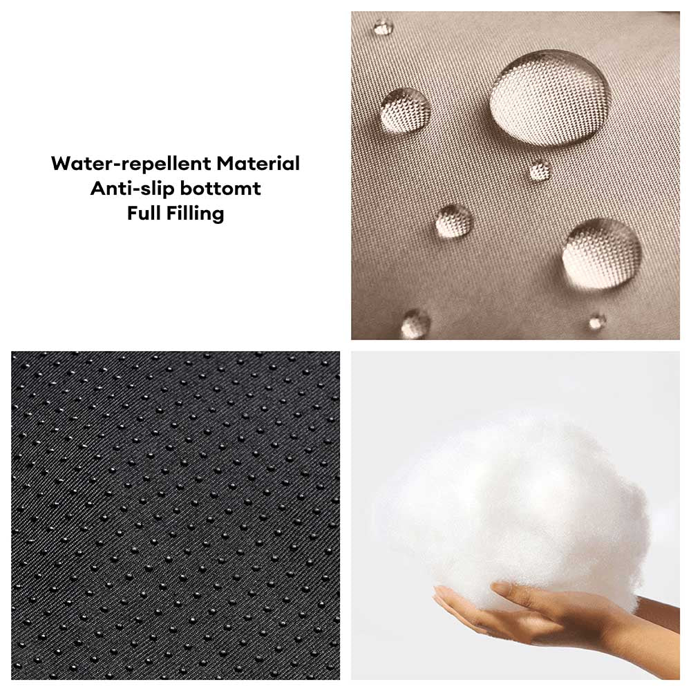 Reiseschutz-Booster, wasserdichtes, erhöhtes und verdicktes Hunde-Autositzbett