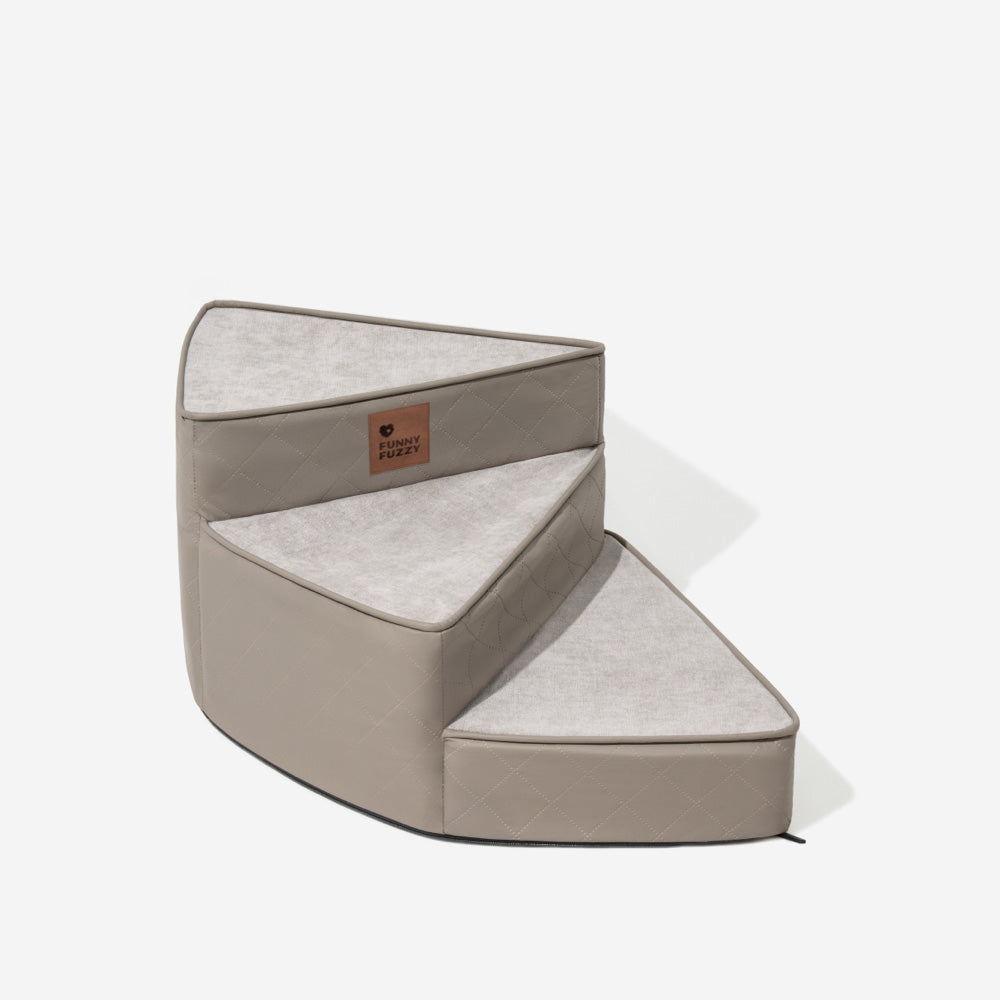 Escaleras de mascotas de espiral extraíbles repelentes de agua de lujo