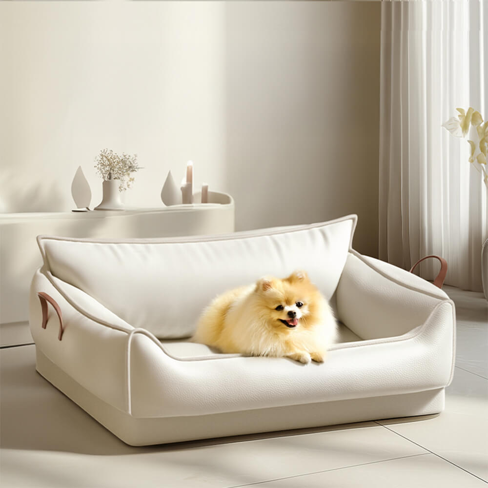 Luxury Natural Ladex Supportive Anti-Srratch Dog & Cat Sofa Bed
