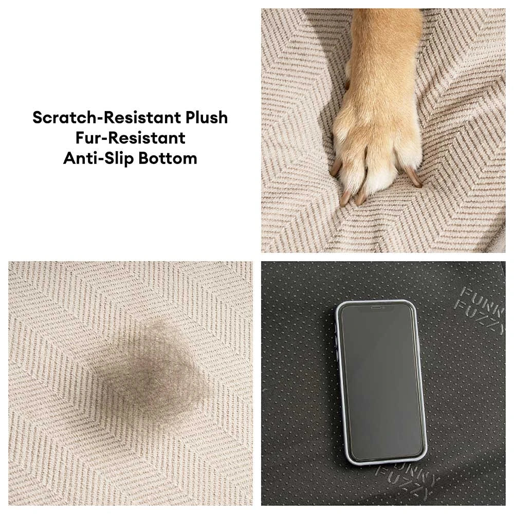 Escaleras de mascota de esponja extraíbles extra anchas de chenille