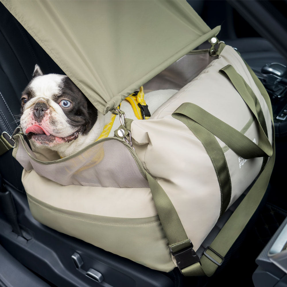 Asiento para el automóvil para el sol - Pup Rover impermeable transpirable protección contra la seguridad de la seguridad asiento de automóvil para perros