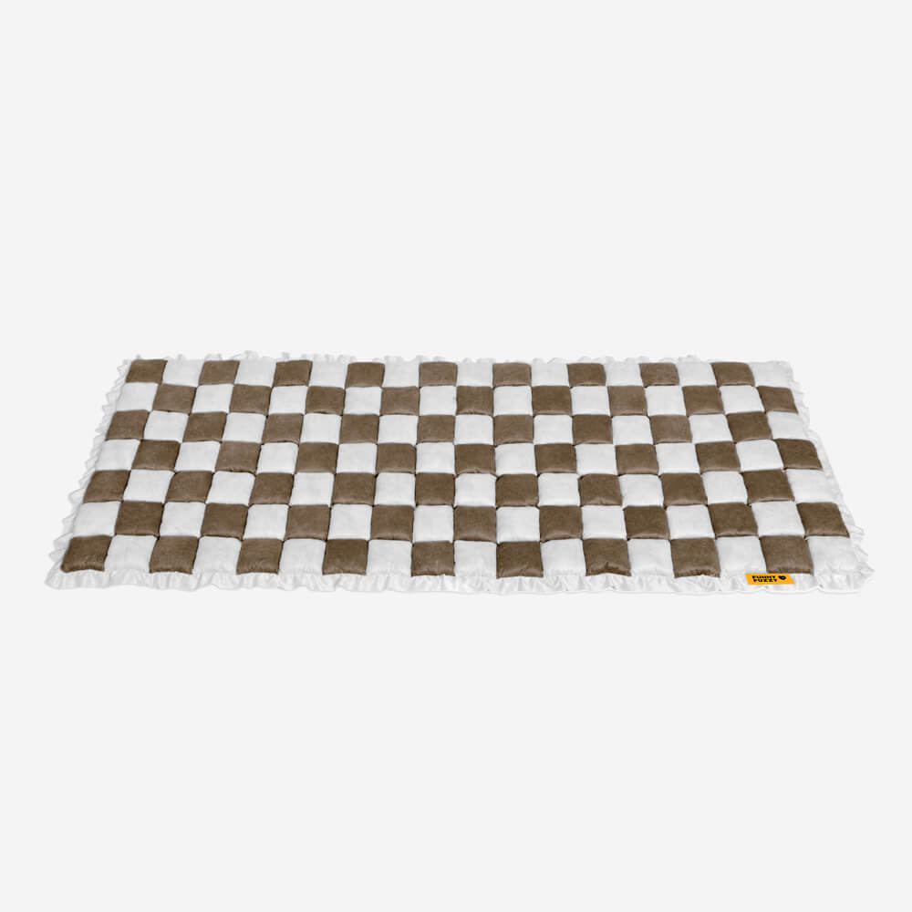 Mat de mascotas a cuadros para todas las estaciones la cubierta del sofá protector resistente a los arañazos