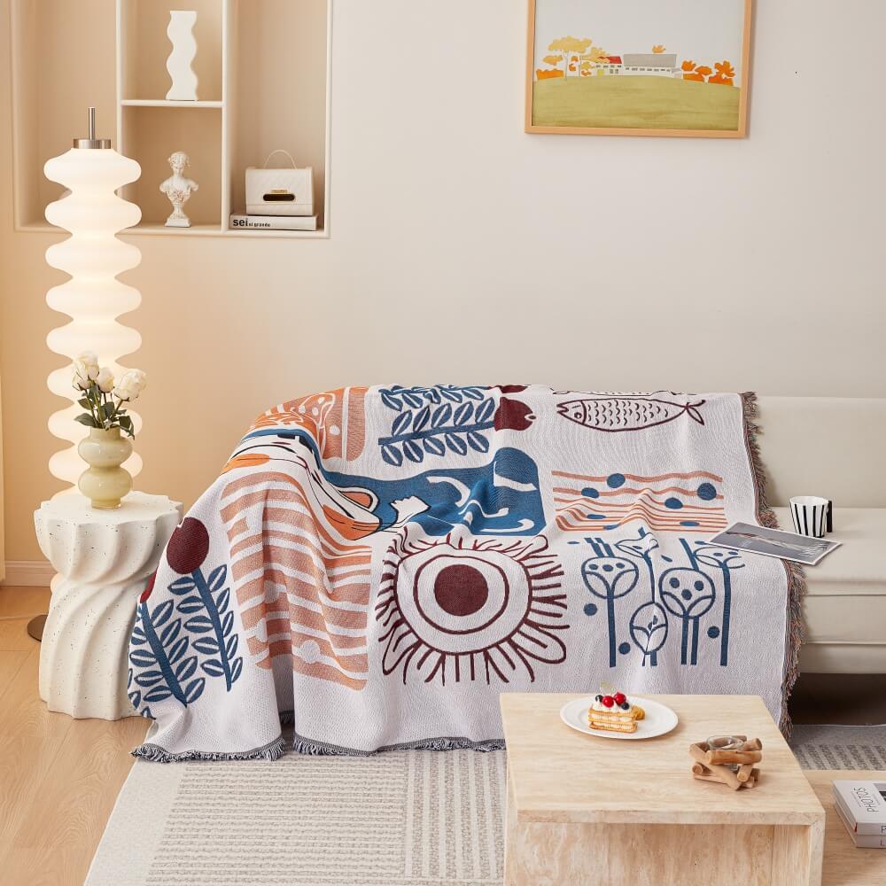 Housse de Protection de meubles à motif bohème, décoration de canapé, résistante à l'usure