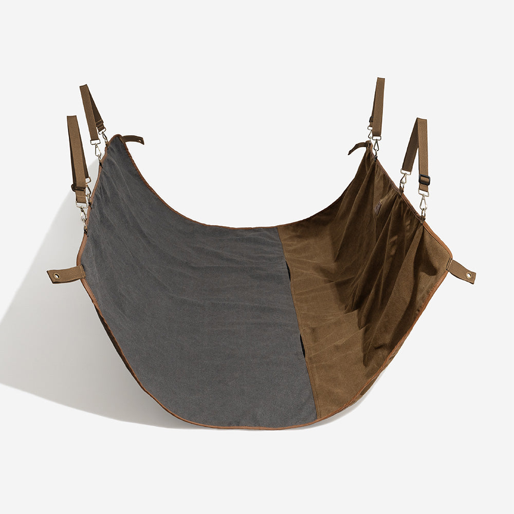 Classique rétro – Housse de siège arrière étanche à double usage pour camping et voiture