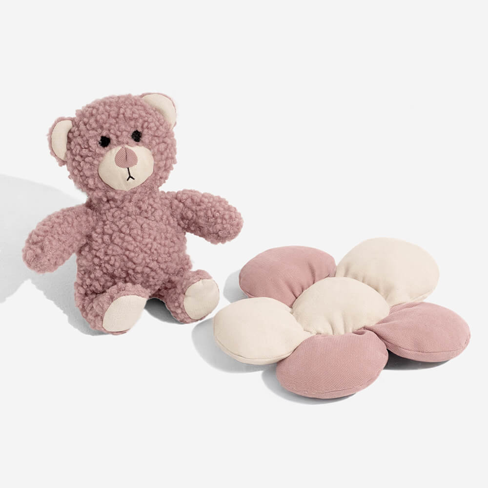 Cama ortopédica de confort de crema esponjosa y sofá de gato