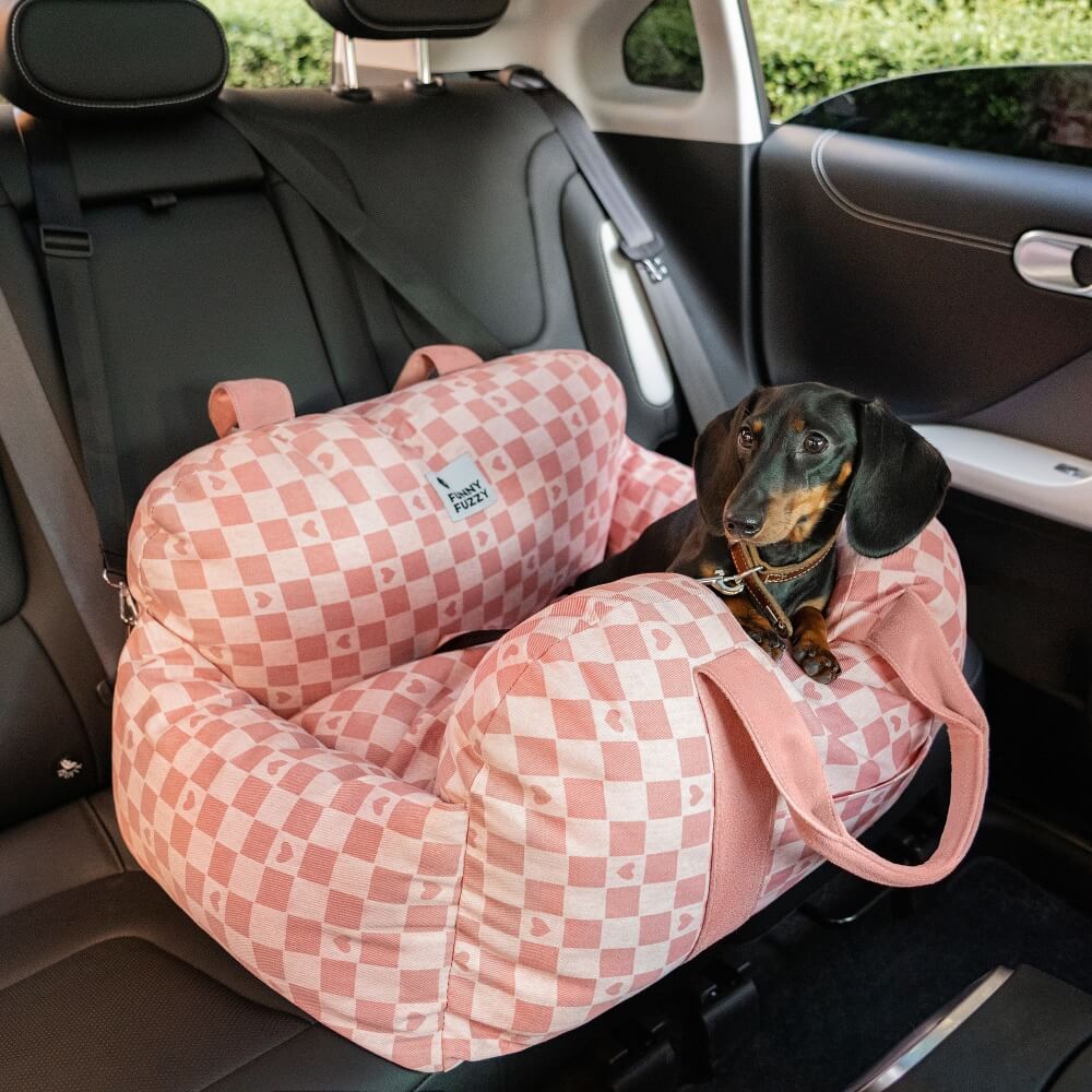 Dog Car Seat Bed - First Class - FUNNYFUZZY