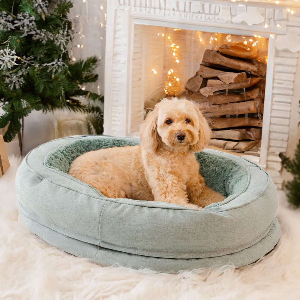 Dog Bed - Donut - FUNNYFUZZY