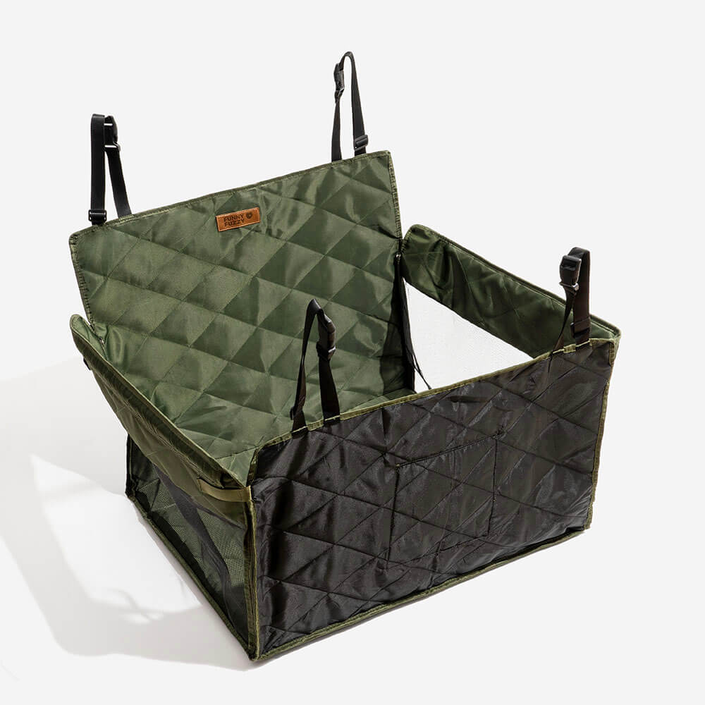 Extensor de asiento trasero para perros impermeables de viaje extra estable