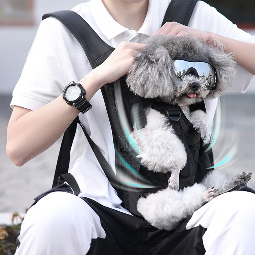 Bolsa de viaje de perro de mochila portátil que resumible y ajustable