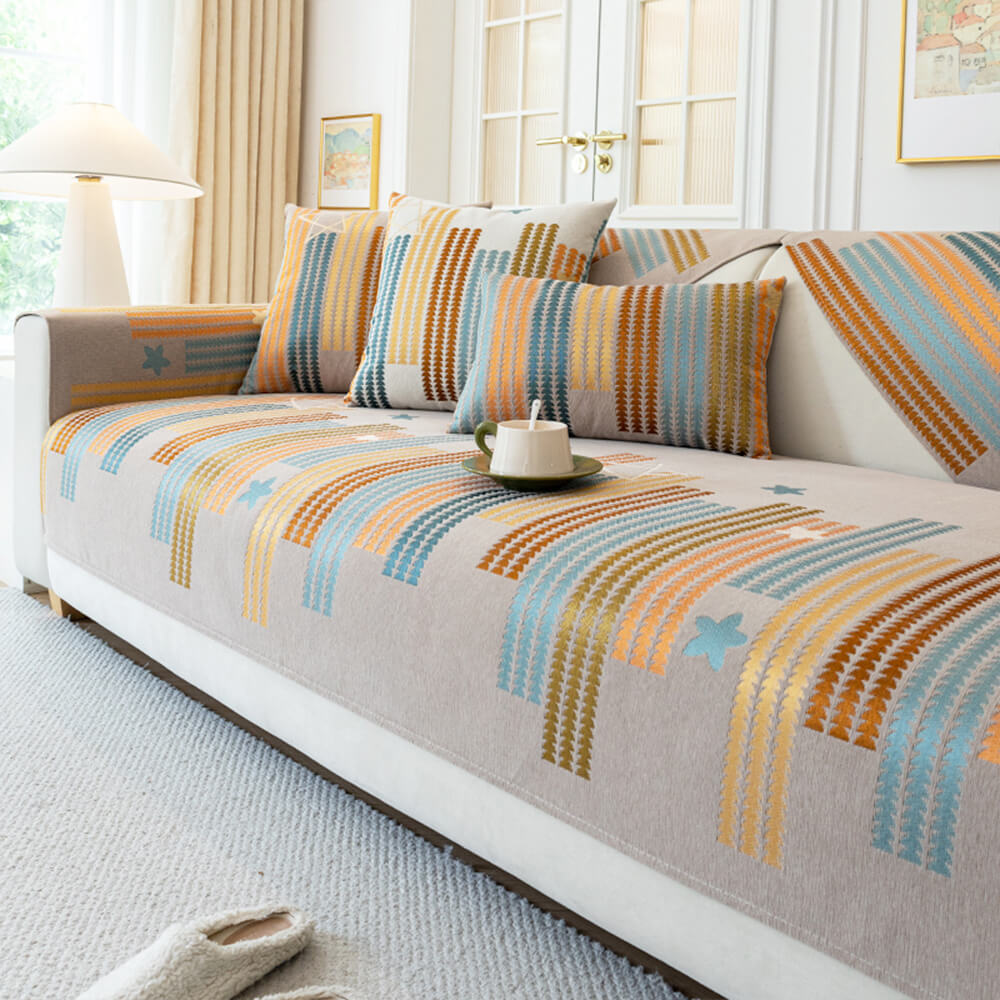 Cubierta de protector contra muebles anti-Slip de muebles anti-Slip Anti-Slip Anti-Slip Chenille