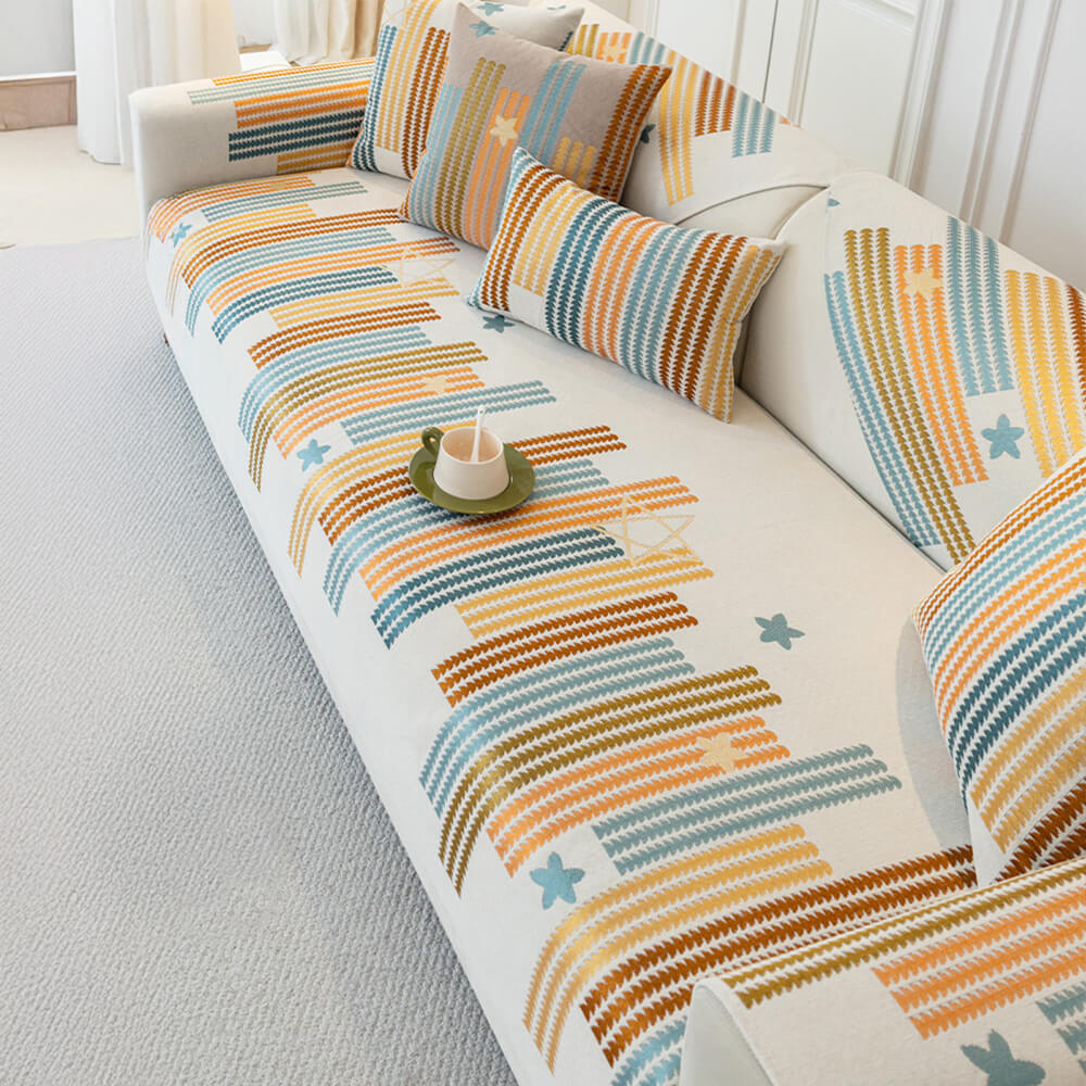 Cubierta de protector contra muebles anti-Slip de muebles anti-Slip Anti-Slip Anti-Slip Chenille