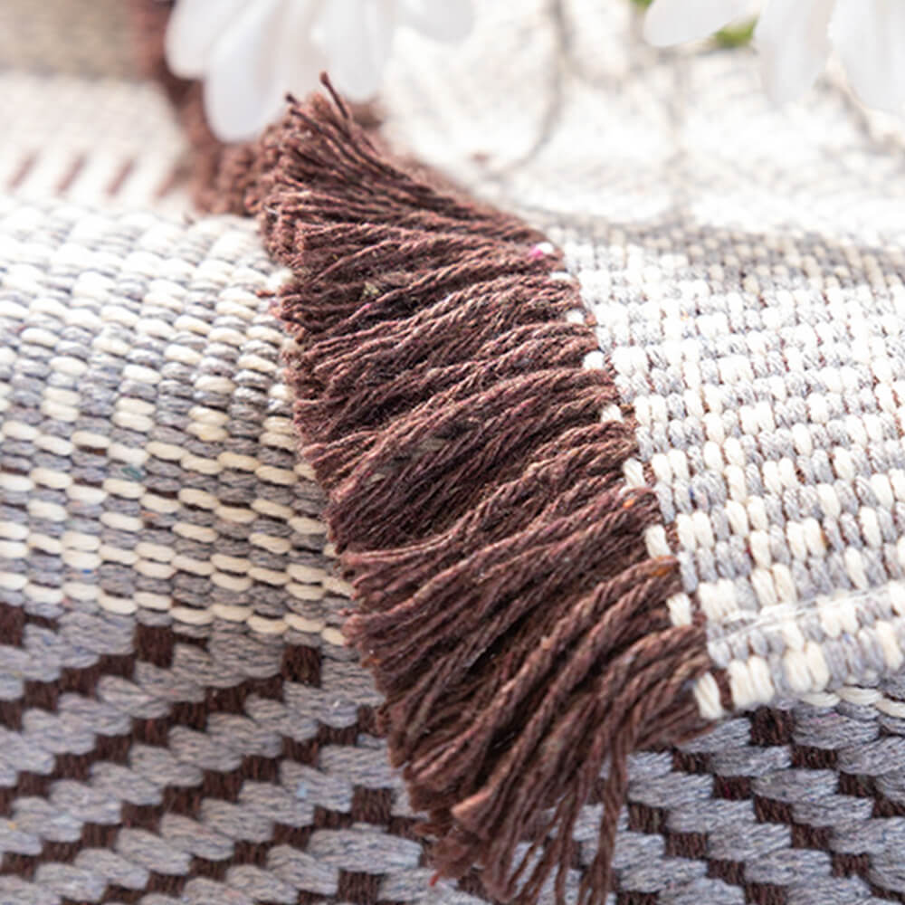 Capacal de sofá de algodón natural clásico