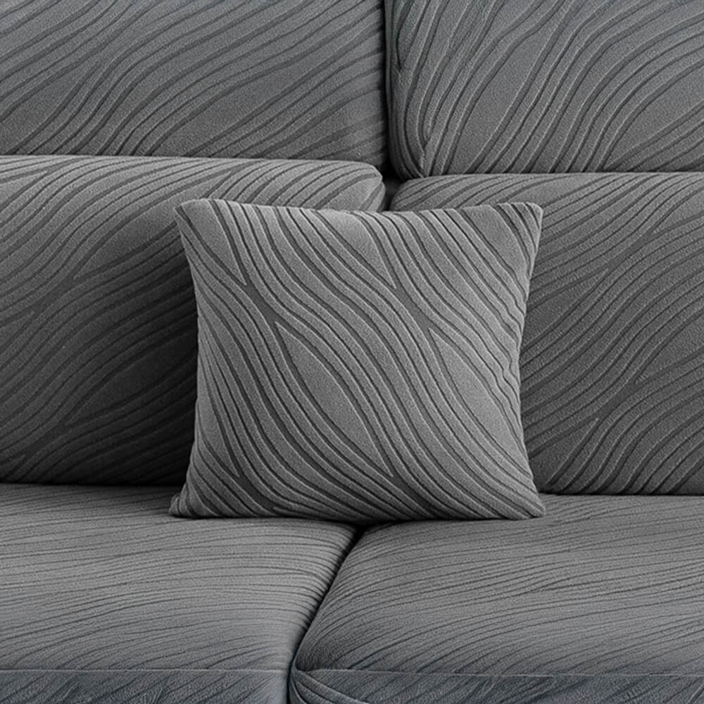 Wave Jacquard Sofa Stretch Anti-Slip Full Wrap Magic Couch Couch Couch