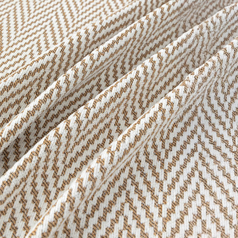 Cubierta de sofá de cobertura completa de Chenille de Herringbone Premium