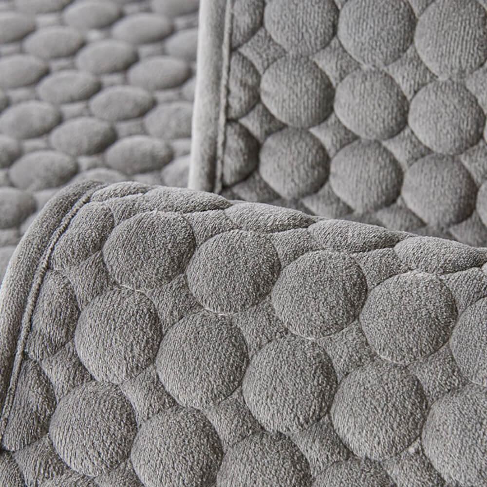 Cubierta de sofá sin deslizamiento transpirable para la humedad del gamuza acolchada