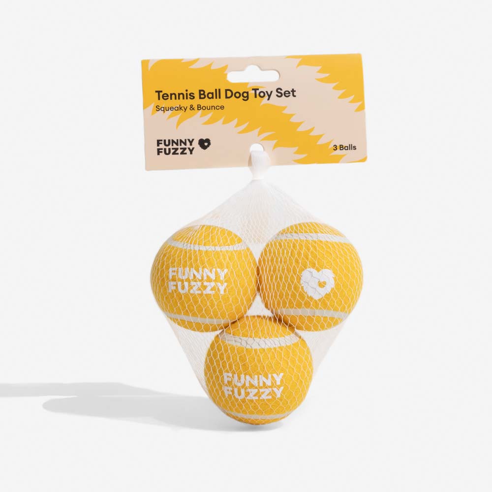 Juguete de perro de tenis Ball - Squeaky & Bounce