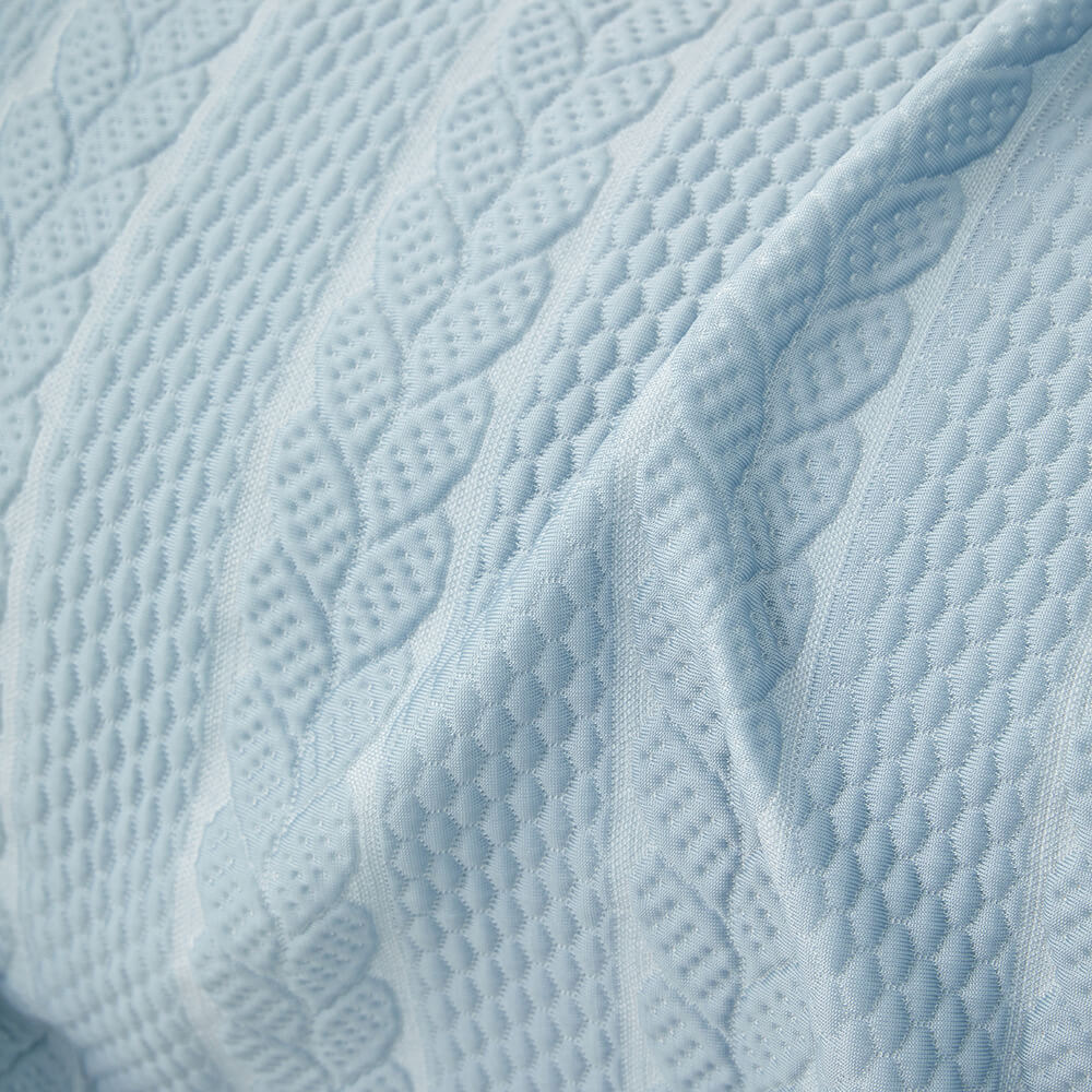 Patrón de trigo con textura de calado de hielo de hielo Cubierta de sofá anti-deslizamiento