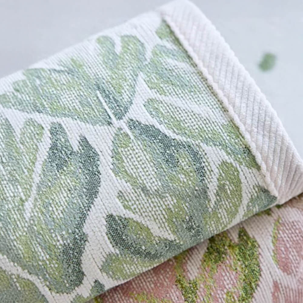 Design botanico romantico di Chenille Coperchio divano comodo