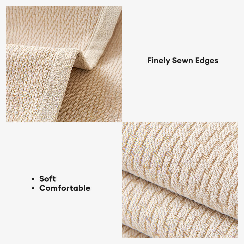 Tela anti-deslizamiento minimalista de Chenille con cubierta de sofá de diseño resistente a los rasguños de gato