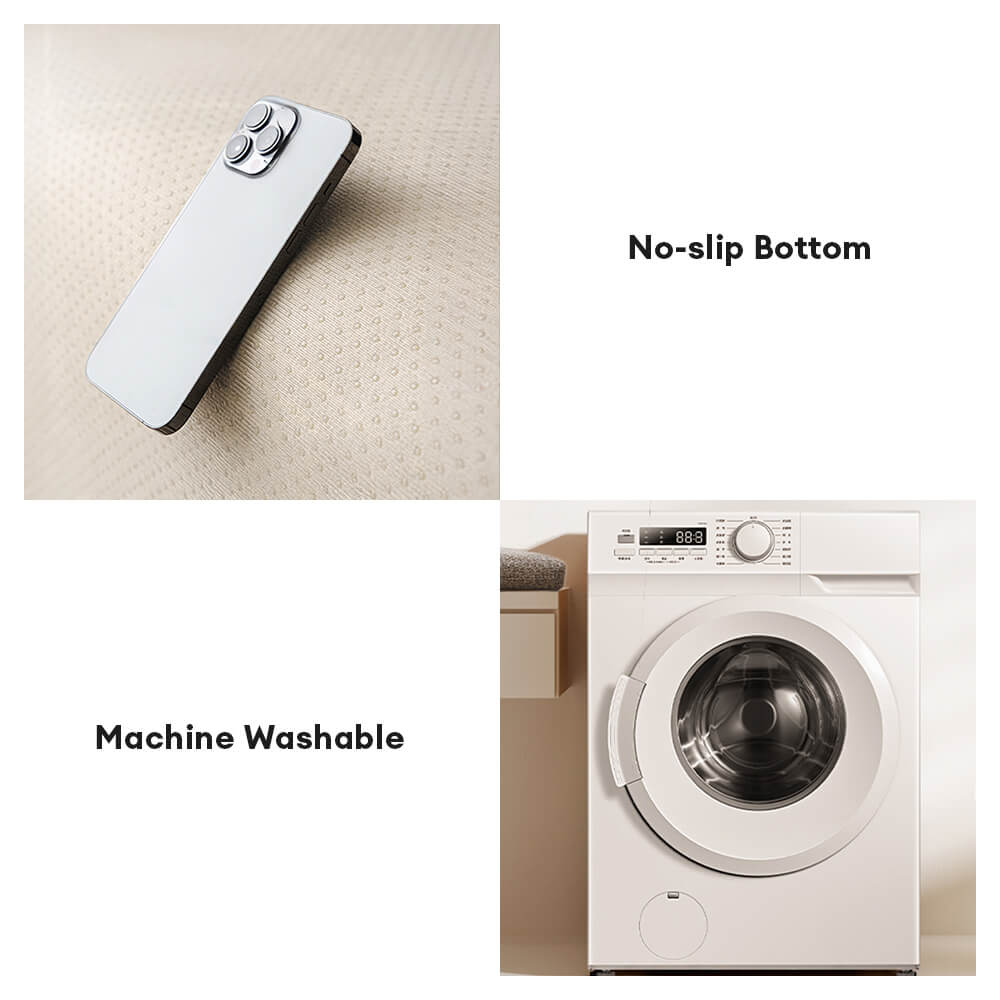 Cubierta de sofá de felpa suave en espesas con bordes de ondas irregulares