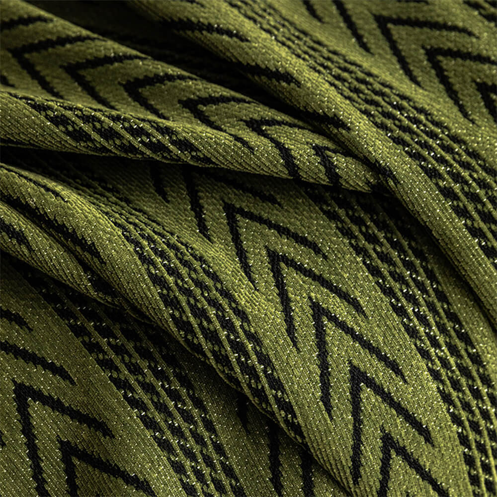 Cover di divano di Chenille Jacquard Tassel