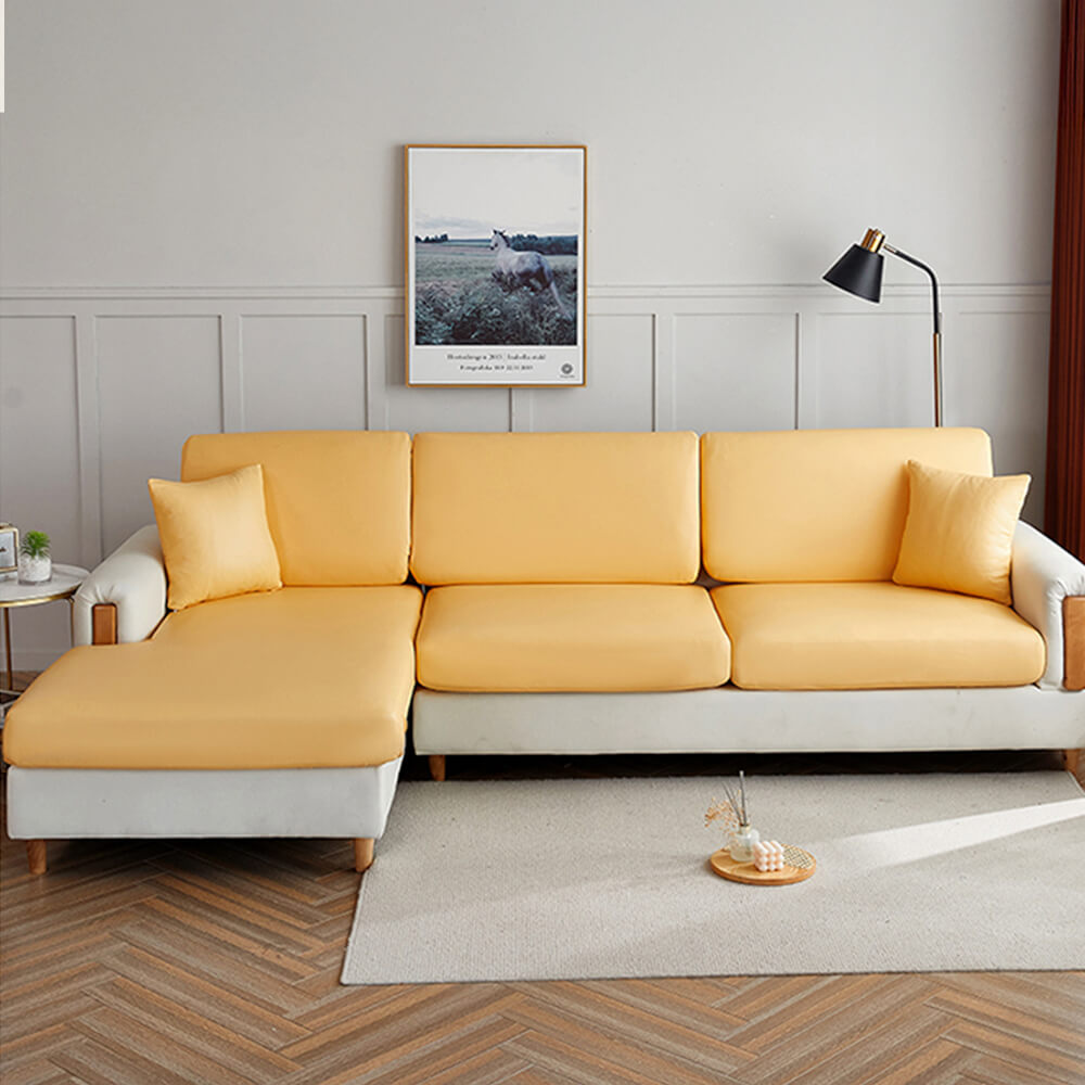 Coperchio di divano magico in pelle impermeabile e resistente alle macchie