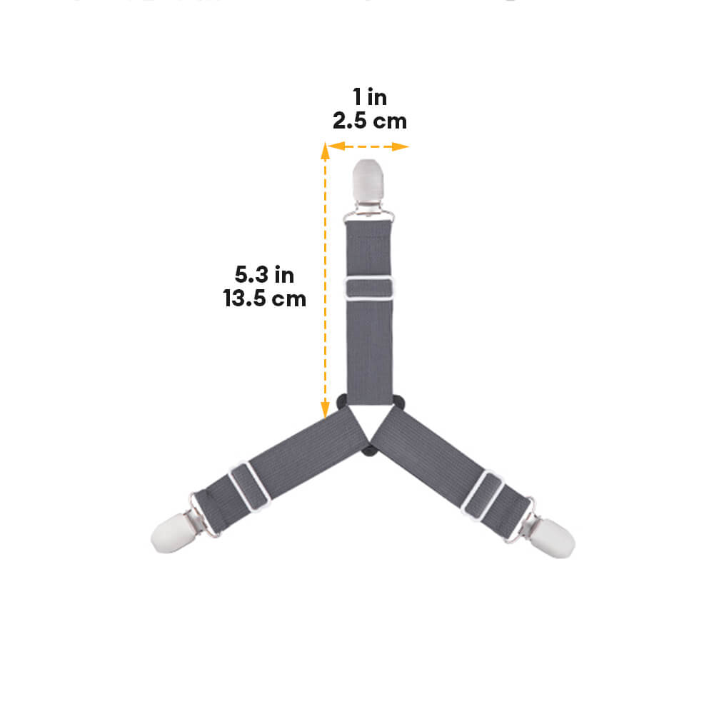 Cinghiali per letti elastici regolabili con clip di metallo