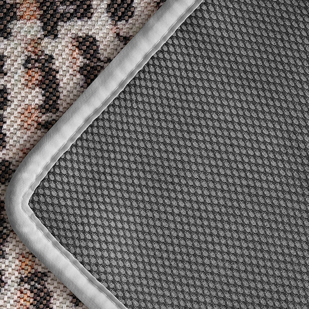 Elegante cubierta de sofá de seda bohemia de seda transpirable