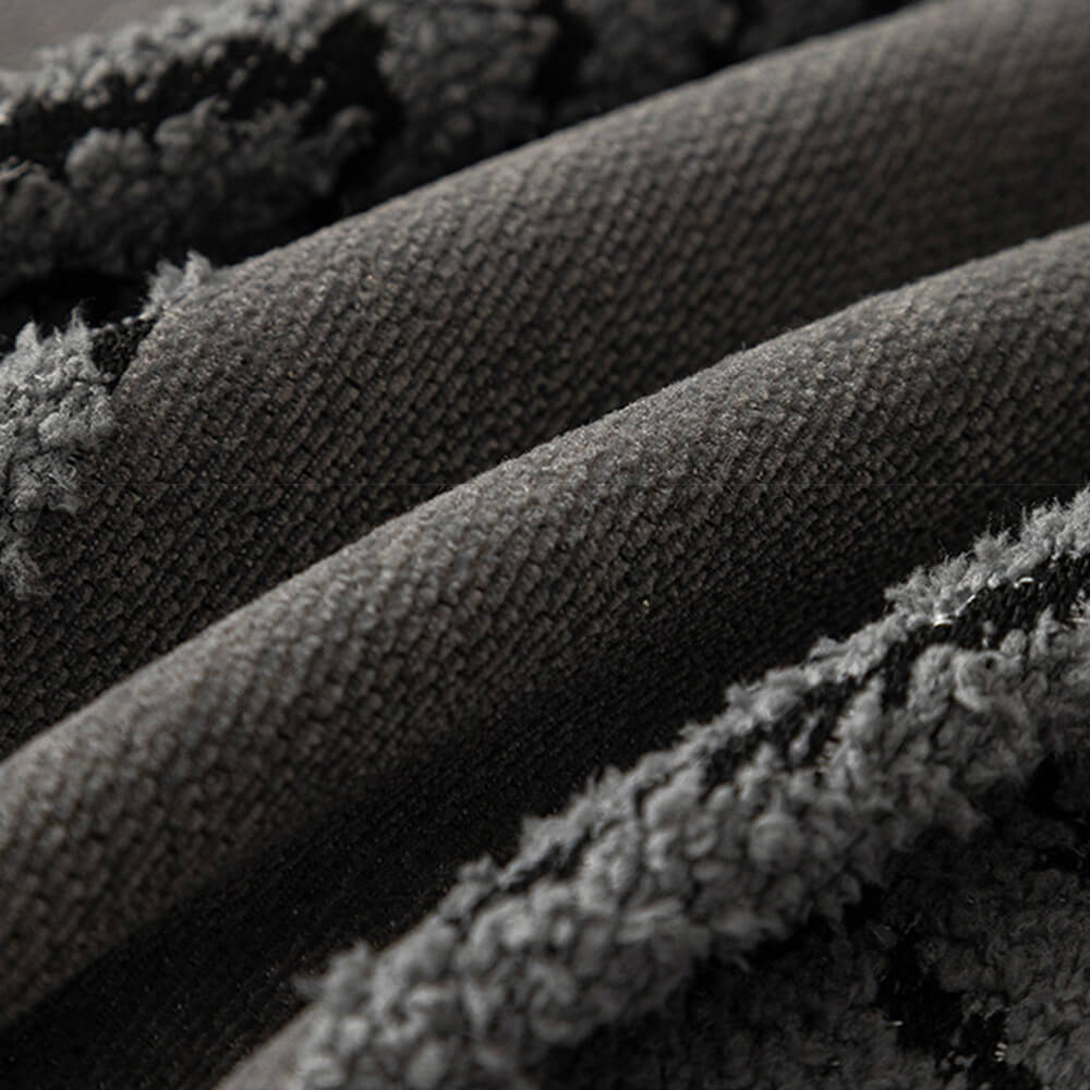 Herringbone Chenille Durable Lanzar una cubierta del sofá con costuras de patrón sin costuras