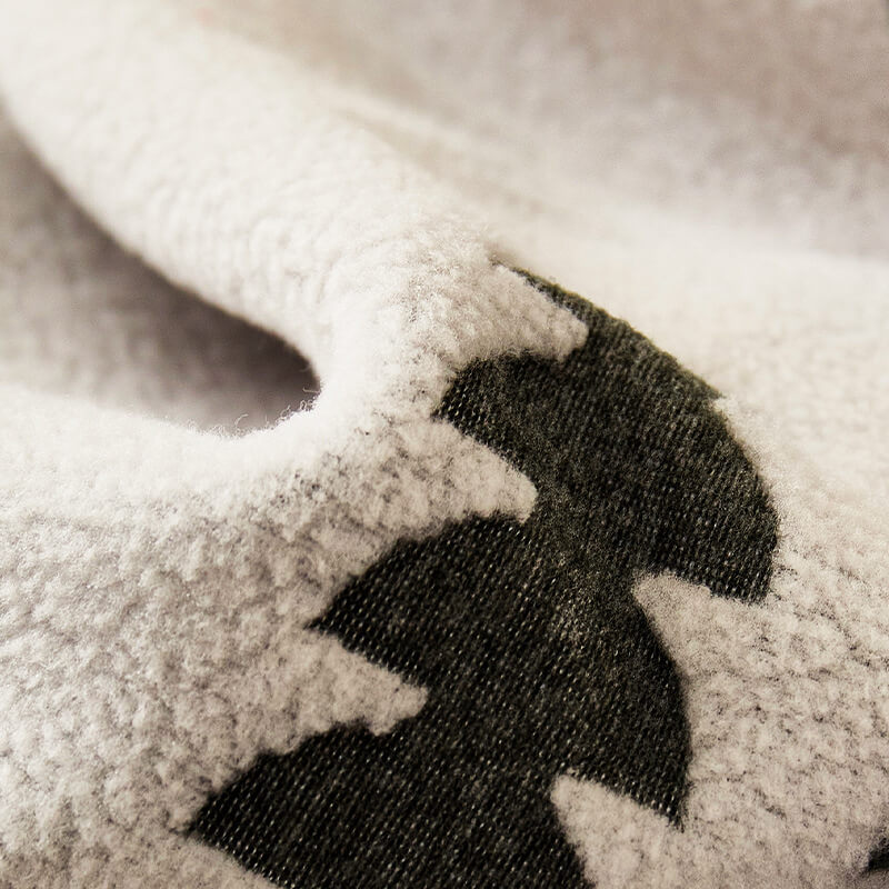 Herringbone acogedor cubierta de sofá mágica de mágica completa