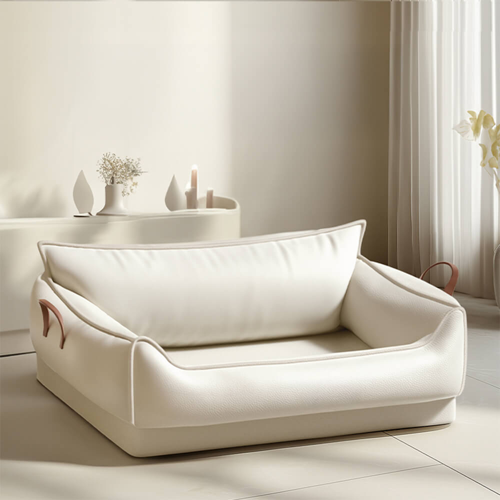 Luxury Natural Ladex Supportive Anti-Srratch Dog & Cat Sofa Bed