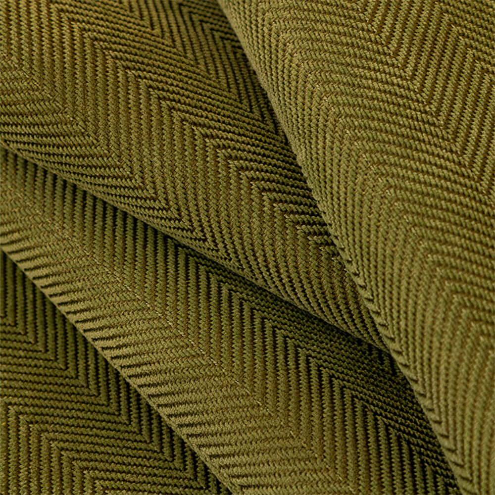 Herringbone minimalista Chenille Cubierta de sofá de borde ondulado sin deslizamiento