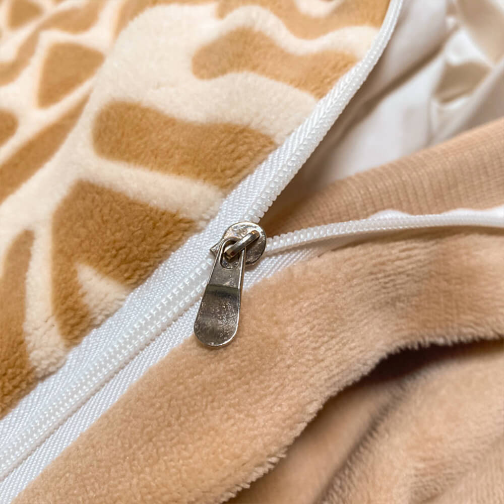 Classic geometrico morbido anta-statico calda il latte di velluto in velluto set