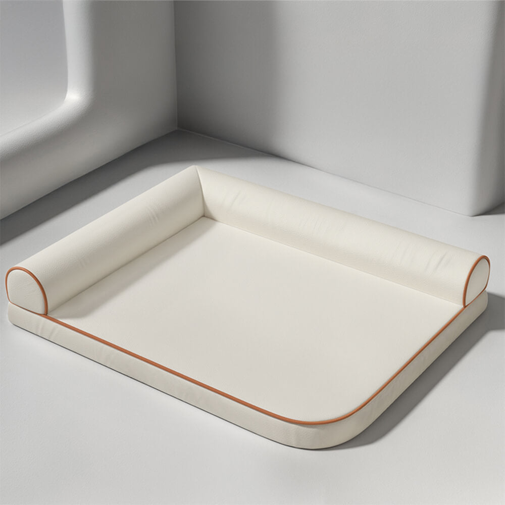 Cama de perro de tela de tecnología impermeable ortopédica resistente al agua