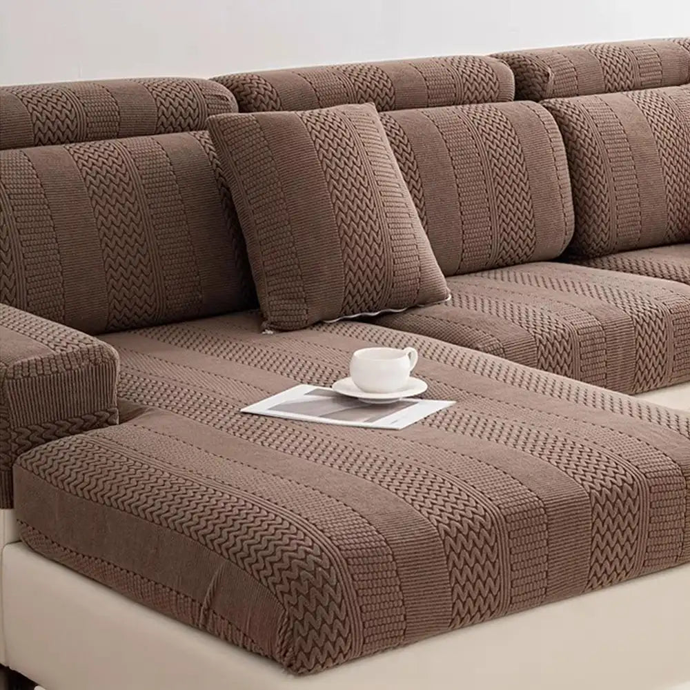 Velera polar Soft Antistatic Protectation Sofá Stretch Cubierta de sofá de envoltura completa