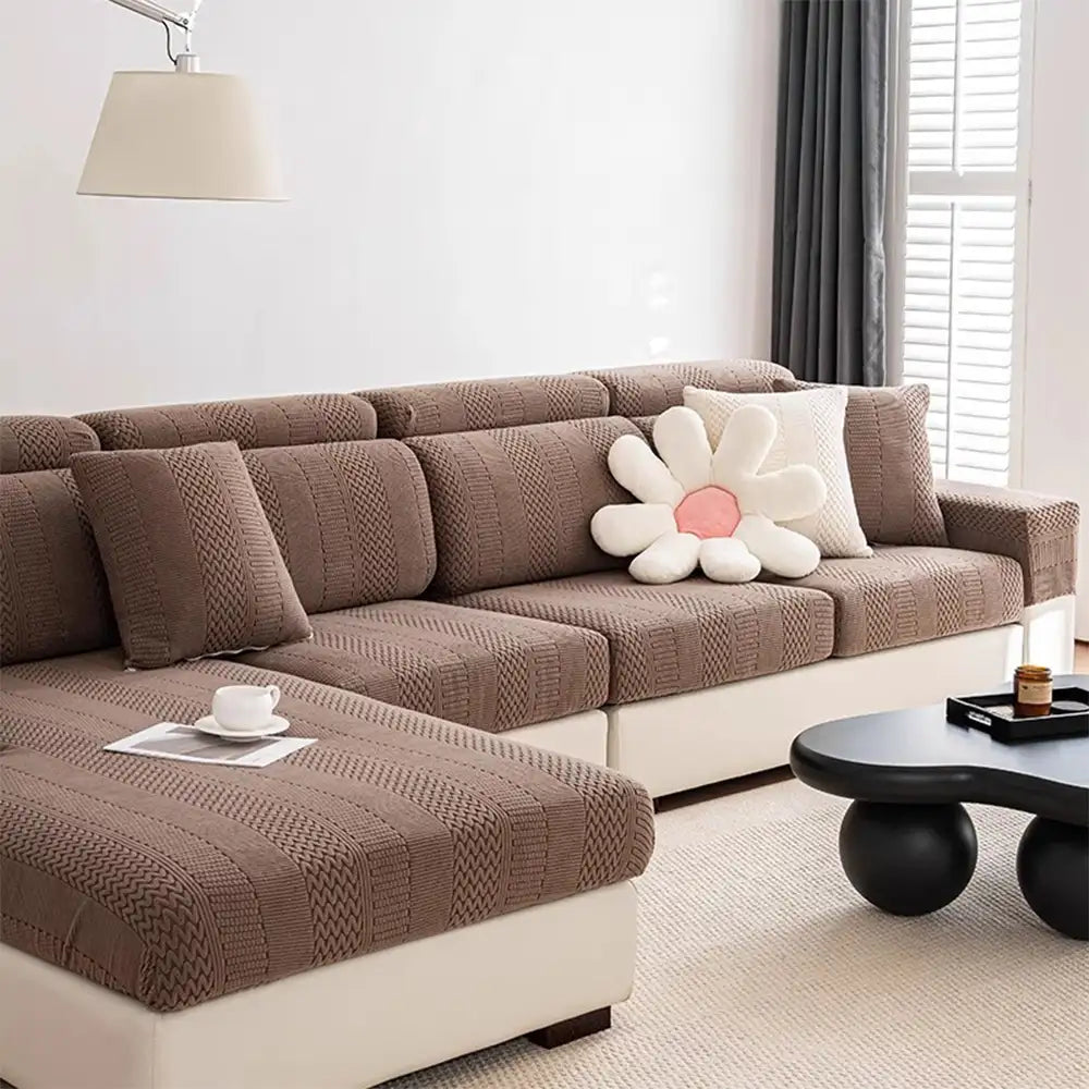 Velera polar Soft Antistatic Protectation Sofá Stretch Cubierta de sofá de envoltura completa