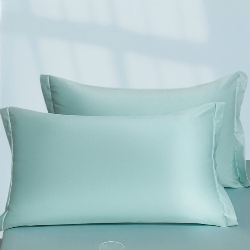 Sólido Premium <tc>Color</tc> Sábana ajustable y funda de colchón de lyocell de 100 % seda refrescante