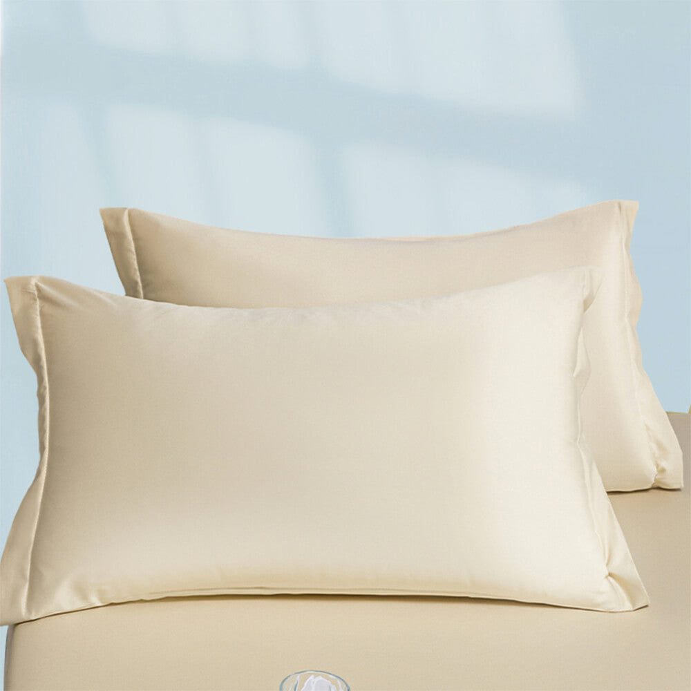 Sólido Premium <tc>Color</tc> Sábana ajustable y funda de colchón de lyocell de 100 % seda refrescante