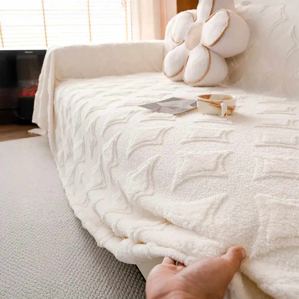 Cubierta de sofá protectora multifuncional de Star Series Plush Multifuncional