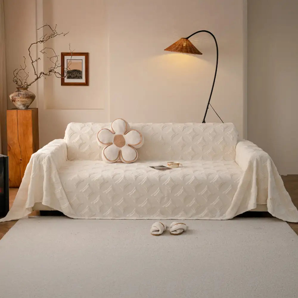 Cubierta de sofá protectora multifuncional de Star Series Plush Multifuncional