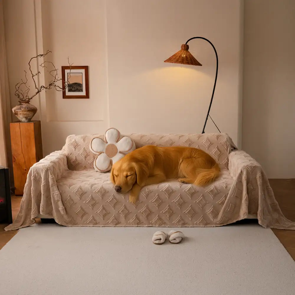 Cubierta de sofá protectora multifuncional de Star Series Plush Multifuncional