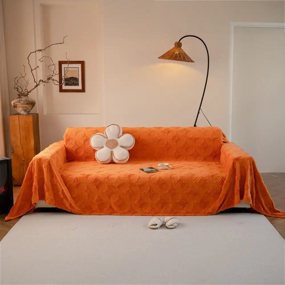 Cubierta de sofá protectora multifuncional de Star Series Plush Multifuncional